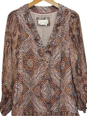 The pleated long dress style dresses of the Anthropologie brand